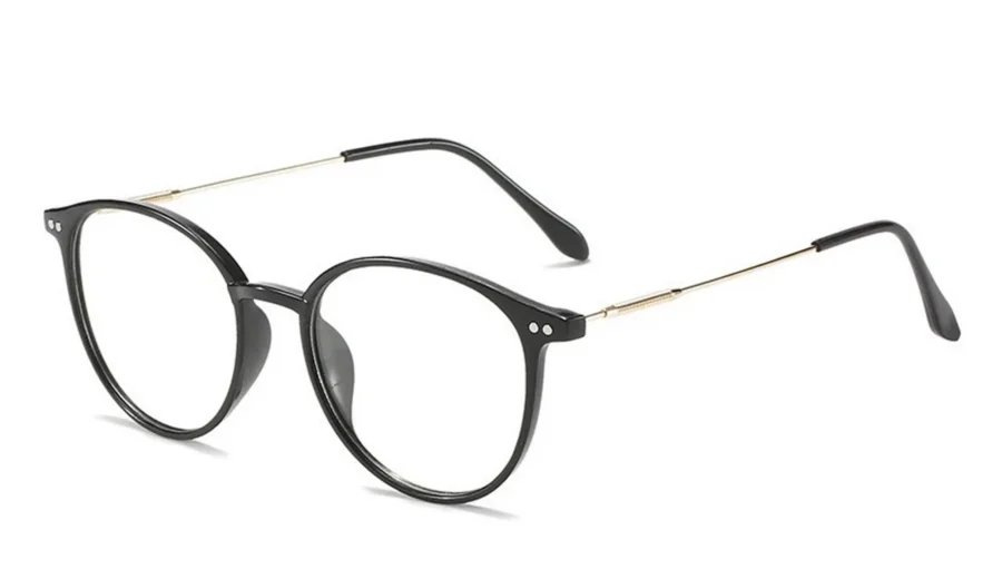 Gọng Kính Vuông Kim Loại Nhẹ Unisex MI07 – Lọc Ánh Sáng Xanh
