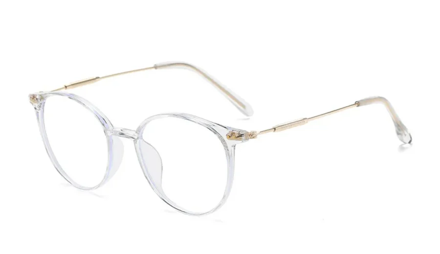 Gọng Kính Vuông Kim Loại Nhẹ Unisex MI07 – Lọc Ánh Sáng Xanh