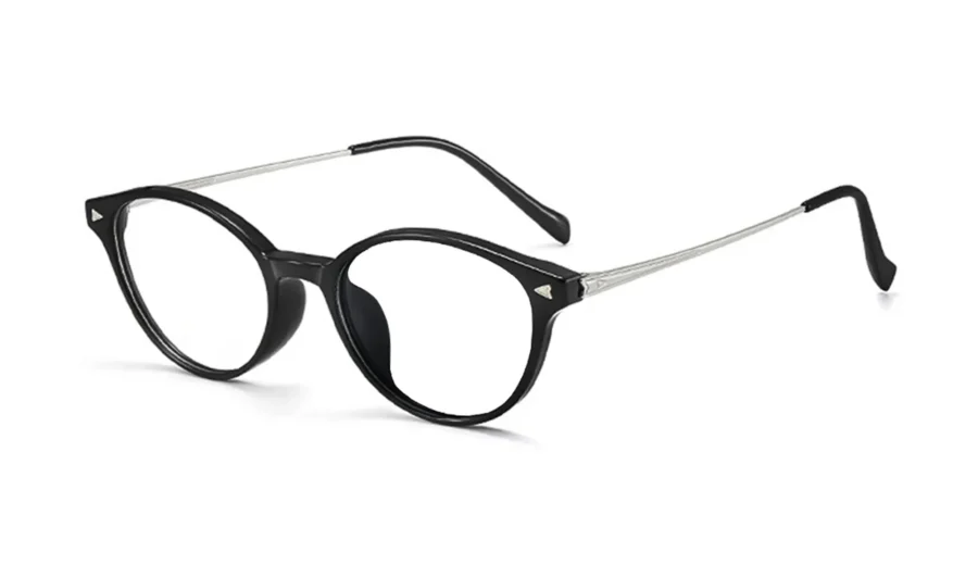Gọng Kính Mắt Mèo Unisex Đổi Màu MI03 – Lọc Ánh Sáng Xanh, Lắp Cận