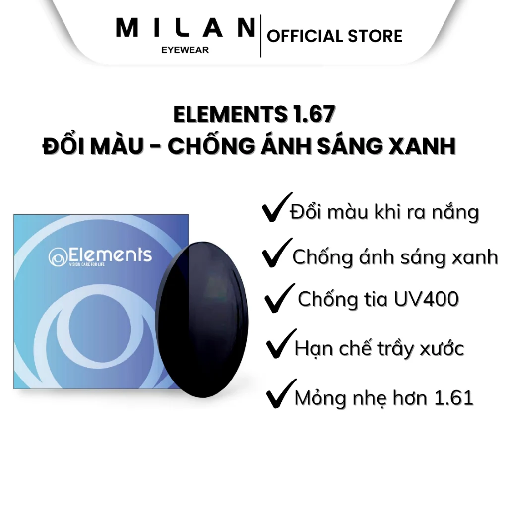 So sánh độ mỏng của các dòng tròng kính BRAGI 3D chiết suất cao