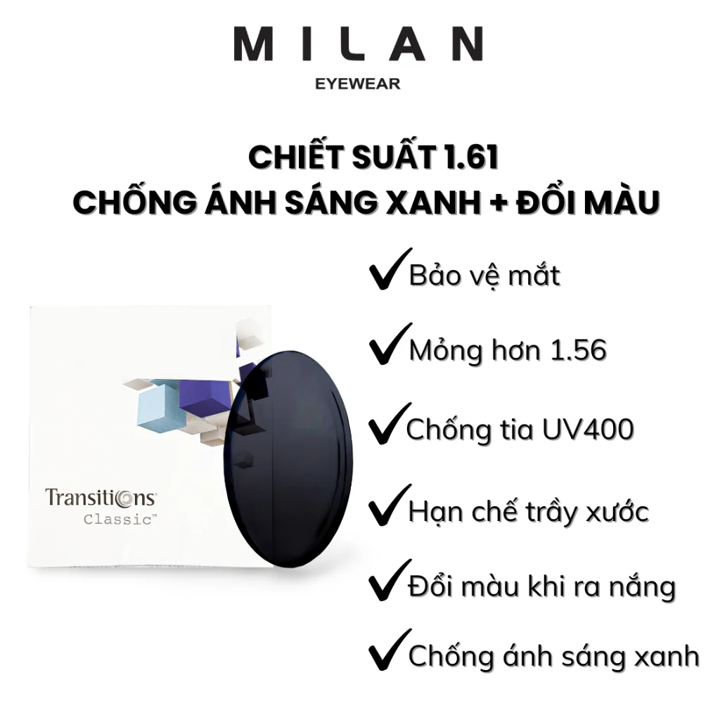 So sánh độ mỏng của các dòng tròng kính BRAGI 3D chiết suất cao