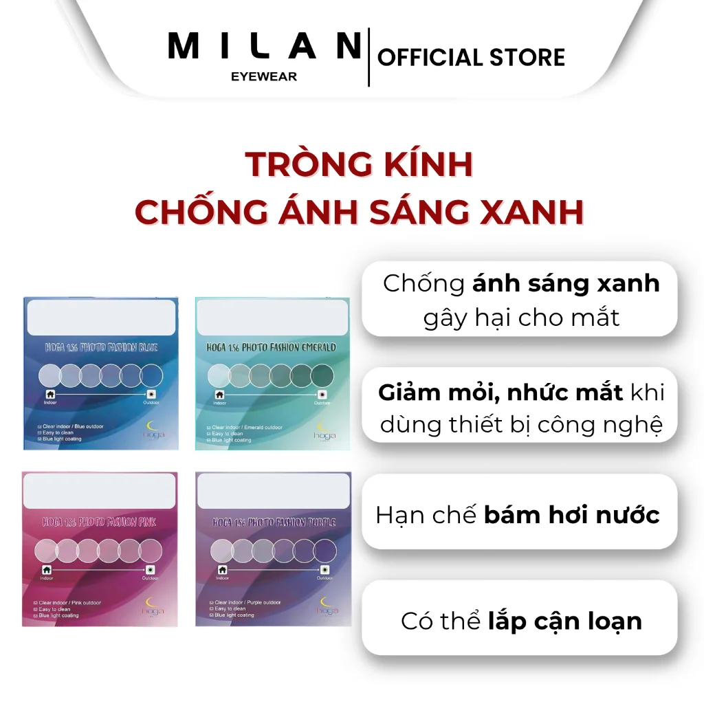 Cận cảnh chi tiết kỹ thuật và lớp váng phủ cao cấp của Essilor