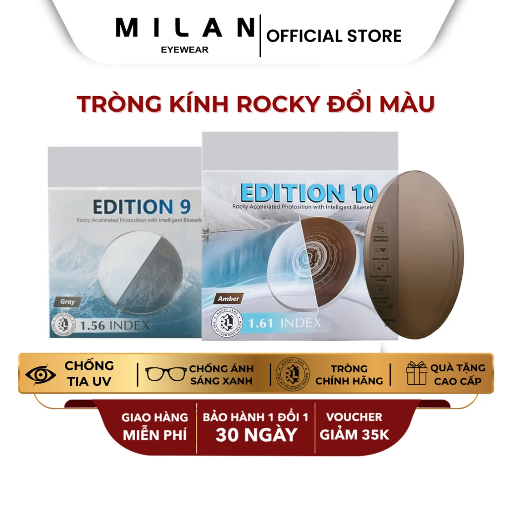 So sánh độ mỏng của các dòng tròng kính Essilor chiết suất cao