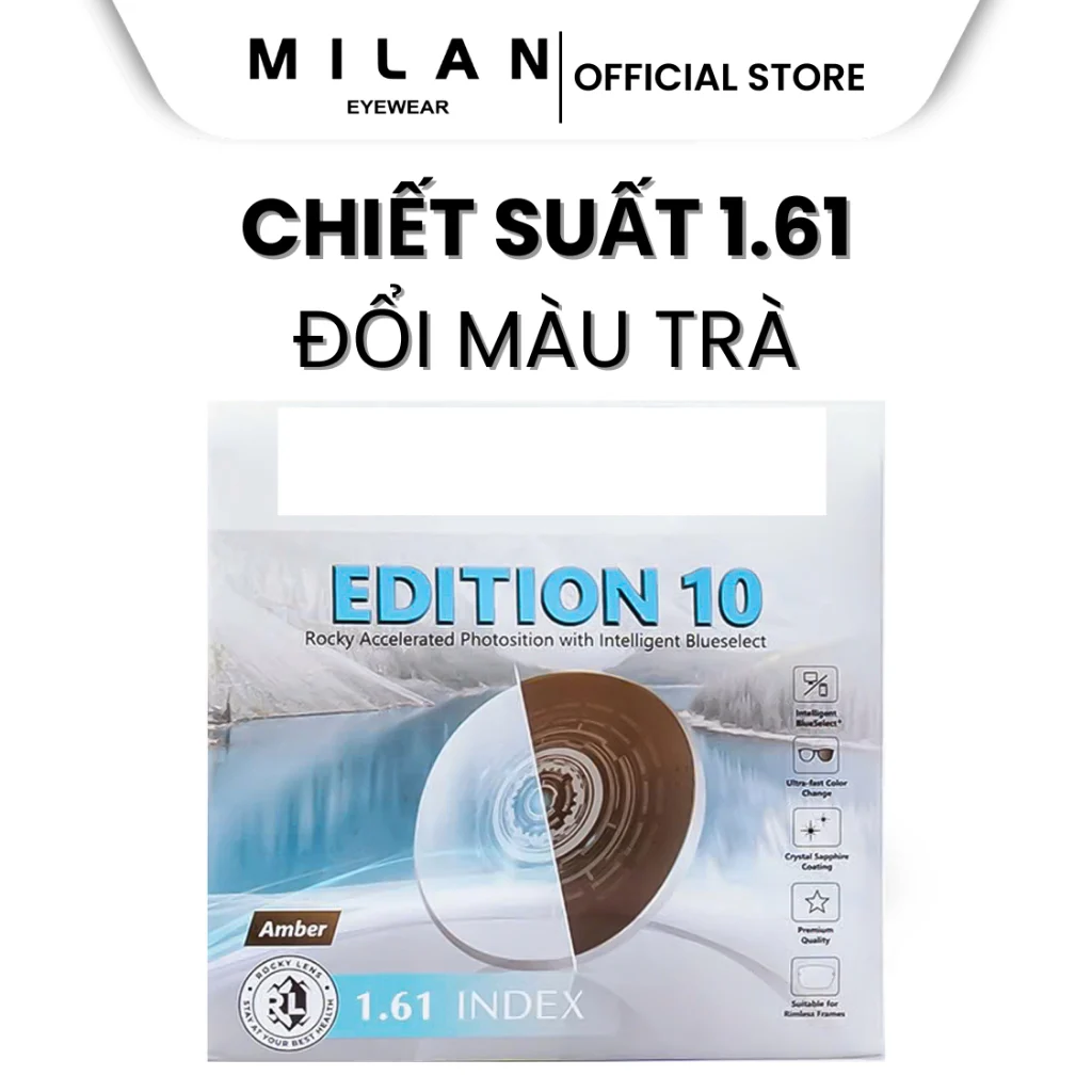 So sánh độ mỏng của các dòng tròng kính Essilor chiết suất cao