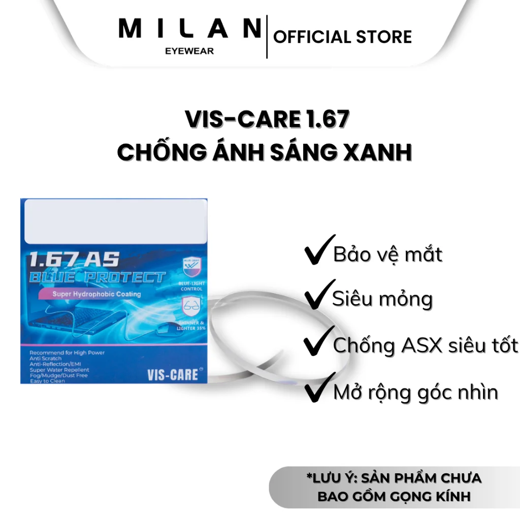 So sánh độ mỏng của các dòng tròng kính BRAGI 3D chiết suất cao