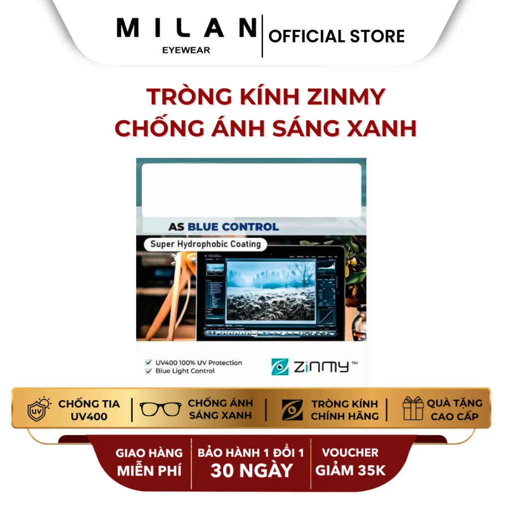 Cận cảnh chi tiết kỹ thuật và lớp váng phủ cao cấp của Essilor
