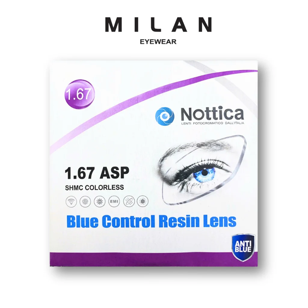 Cận cảnh chi tiết kỹ thuật và lớp váng phủ cao cấp của Essilor