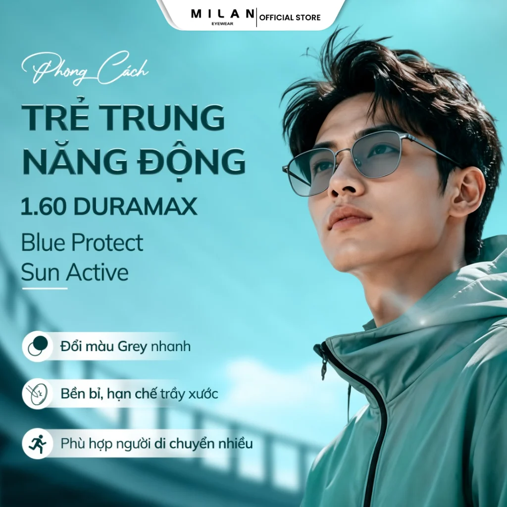 So sánh độ mỏng của các dòng tròng kính BRAGI 3D chiết suất cao
