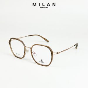 Gọng Kính Titan Shengniya 32145 Vuông bầu vát nhẹ góc trên Cao Cấp - Siêu Nhẹ, Chống Gỉ Sét