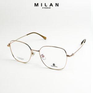 Gọng Kính Titan Shengniya 32154 Đa giác oversize tôn nét mặt Cao Cấp - Siêu Nhẹ, Chống Gỉ Sét