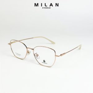 Gọng Kính Titan Shengniya 32194 Đa giác bo tròn mềm mại Cao Cấp - Siêu Nhẹ, Chống Gỉ Sét