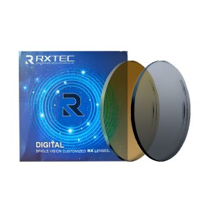 Tròng Kính Đa Tròng Nottica Digital Free Form 1.67 MR-7 Spin Coating Đổi Màu (Khói/Trà) Blue Control SHMC