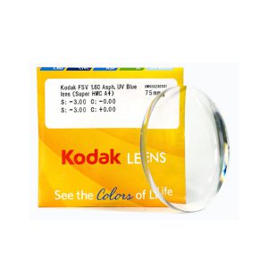 Tròng Kính Kodak FSV 1.60 Asph UVBlue Lens (Super HMC A+)